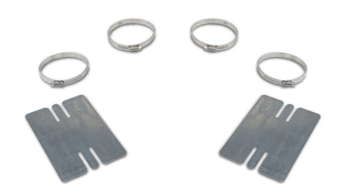 Two (2) Air Lift Heat Shields With Clamps
