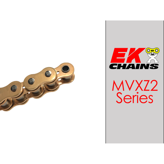 EK 530-MVXZ2 Motorcycle Drive Chain (Specify Links and Color) Rivet Master Link