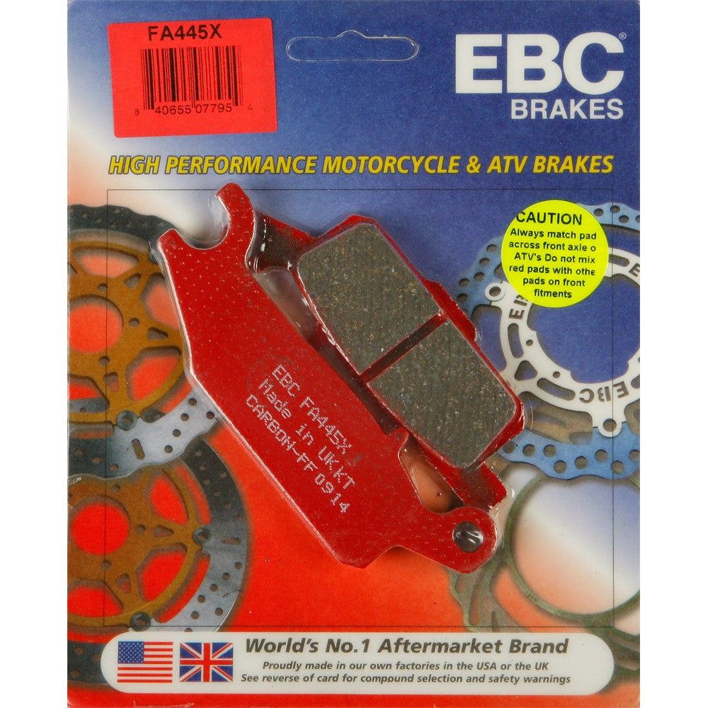 EBC 1 Pair Performance X-Series Carbon Brake Pads MPN FA445X