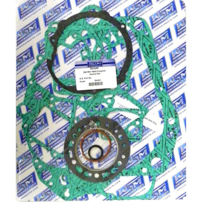WSM Complete Gasket Kit For Suzuki 250 RM 1989 25-941