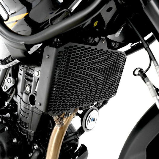 R&G Racing Matt Black PRO Radiator Guard For 2024-2024 Royal Enfield Himalayan 450