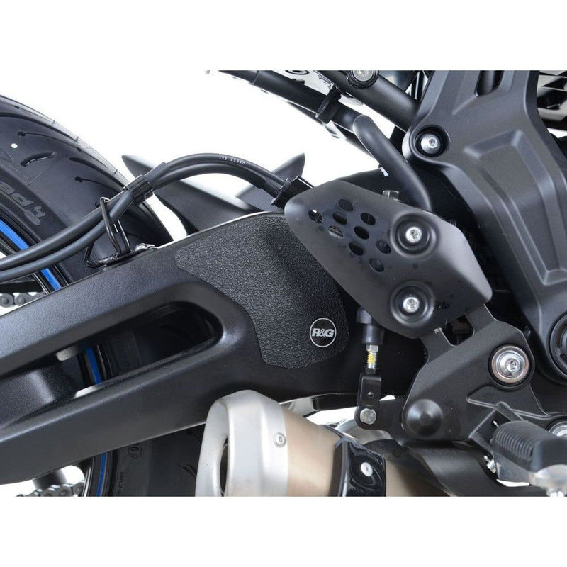 Load image into Gallery viewer, R&amp;G Racing Black Boot Guard Kit For 2016-2020 Yamaha MT-07 Tracer 700 FJ-07
