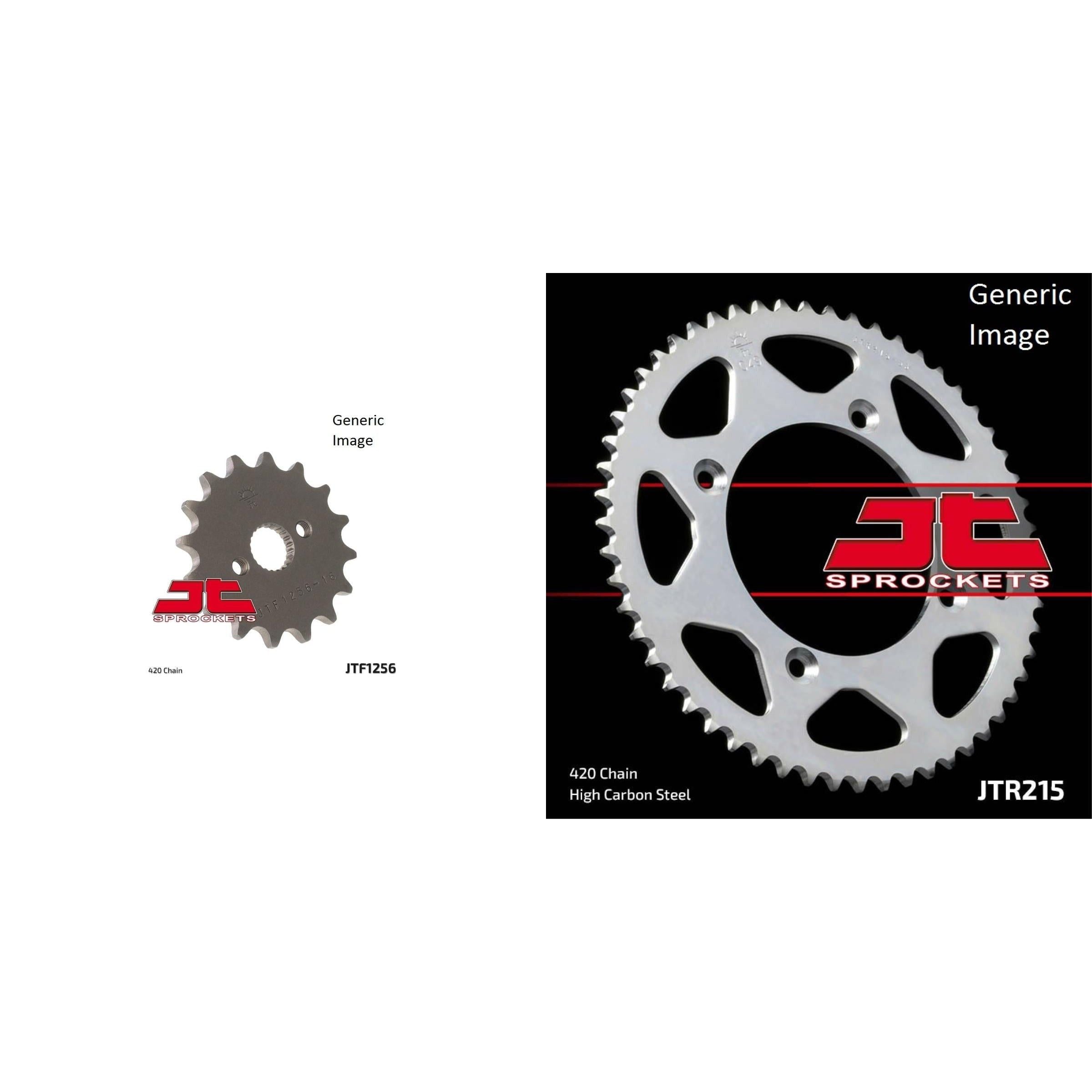 Front and Rear Steel Sprocket Kit for OffRoad HONDA CR85RB 2003-2004
