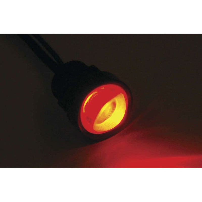 Load image into Gallery viewer, Letric Lighting Royal Flush Mount G2 LED 2-Wire, 9/16", Black/Red
