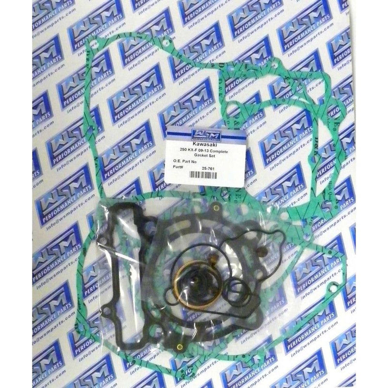 Load image into Gallery viewer, WSM Complete Gasket Kit For Kawasaki 250 KX-F 09-21 25-761
