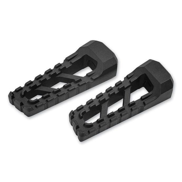 Kuryakyn Riot Black Universal Footpeg Pegs Harley Softail Dyna Sportster XL MX