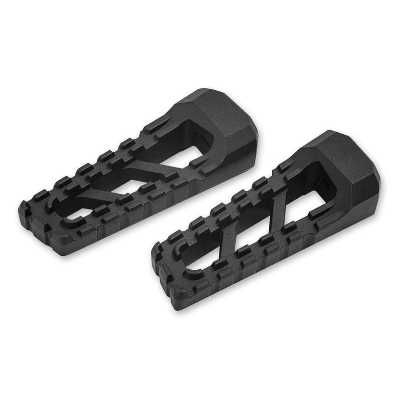 Load image into Gallery viewer, Kuryakyn Riot Black Universal Footpeg Pegs Harley Softail Dyna Sportster XL MX
