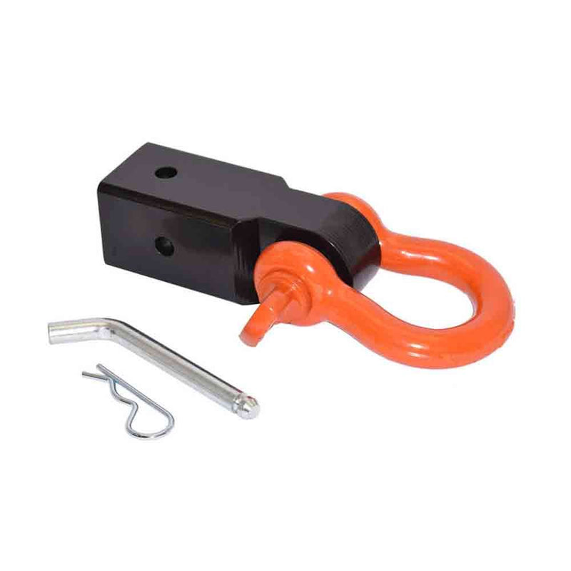 Load image into Gallery viewer, Rigid Hitch (TSM-33-D) Shackle Mount for 3 Inch Ford OEM Receivers - 24,000 lbs. Working Load Limit - Made in USA
