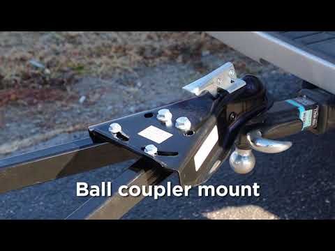 Load image into Gallery viewer, Blue Ox BX7322 Adventurer Universal Class III 5,000 lbs. Tow Capacity Tow Bar for 2 Inch Trailer Hitch Ball
