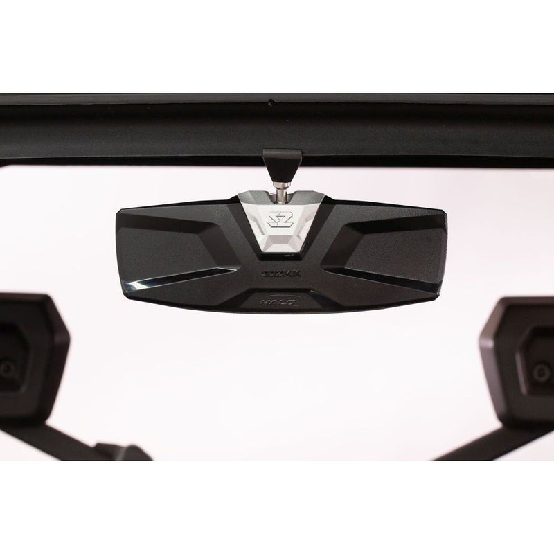 Load image into Gallery viewer, Seizmik Halo-RA CAST Rearview Mirror with Cast Aluminum Bezel 56-18025
