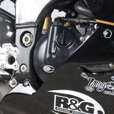 R&G Racing Black Engine Case Covers For 2004-2005 Kawasaki Ninja ZX10R ZX1000C