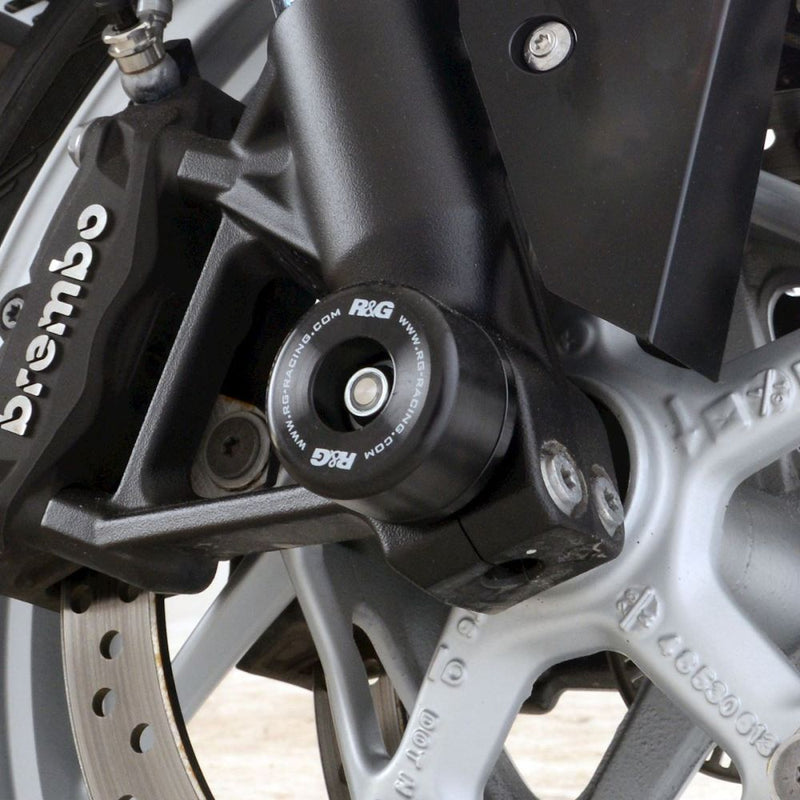 Load image into Gallery viewer, R&amp;G Racing Black Fork Protectors For 2020-2024 BMW F900R
