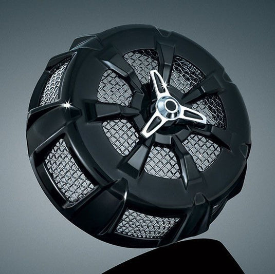 Kuryakyn Alley Cat Gloss Black  Air Cleaner Cover