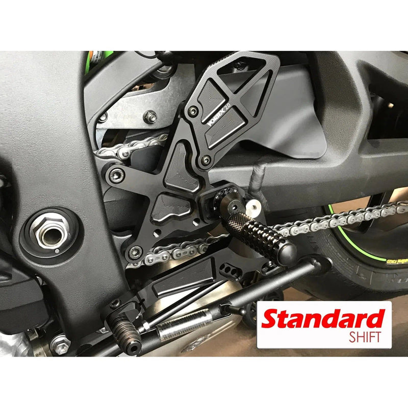 Load image into Gallery viewer, Vortex Racing Adjustable Rear Set Black - RS403K
