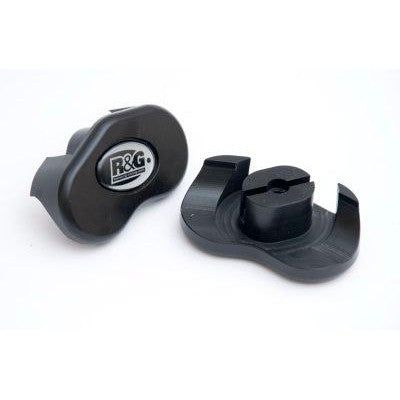 Load image into Gallery viewer, R&amp;G Racing Black Under Body Frame Sliders For 2007-2008 MV Agusta F4 1000R
