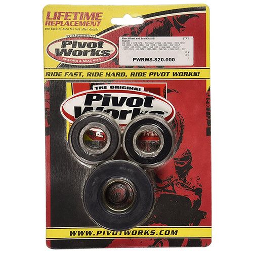 1978-1979 GS 1000L Pivot Works Rear Wheel And Seal Kit Street Bike For Suzuki