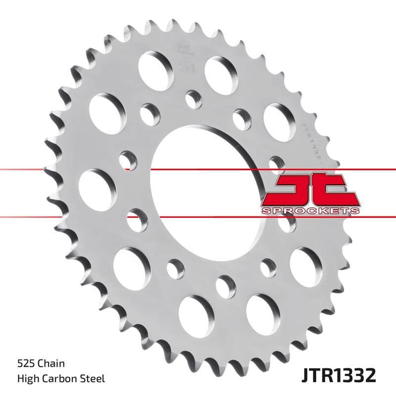 JT Sprockets Rear Steel Sprocket 44 Tooth 44T 525 Chain JTR1332.44