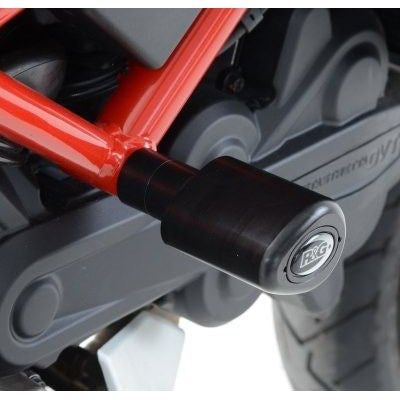 Load image into Gallery viewer, R&amp;G Racing Black Crash Protectors For 2015 Ducati Multistrada 1200
