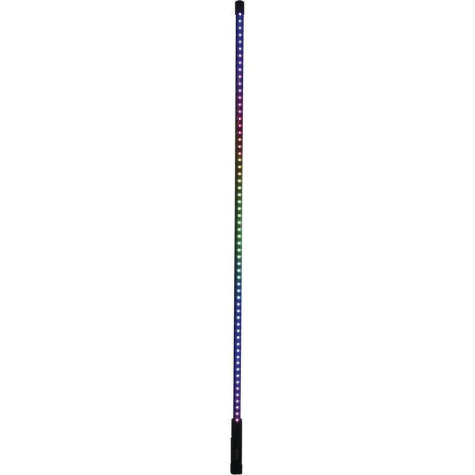 DragonFire Racing LED Lighted Whip V2 with Remote 6 FT Black - 522609