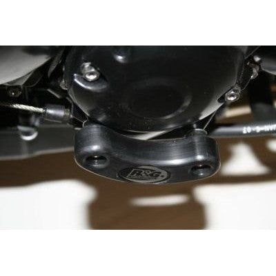 Load image into Gallery viewer, R&amp;G Racing Black Engine Case Sliders RHS For 2007-2011 Triumph Street Triple 675
