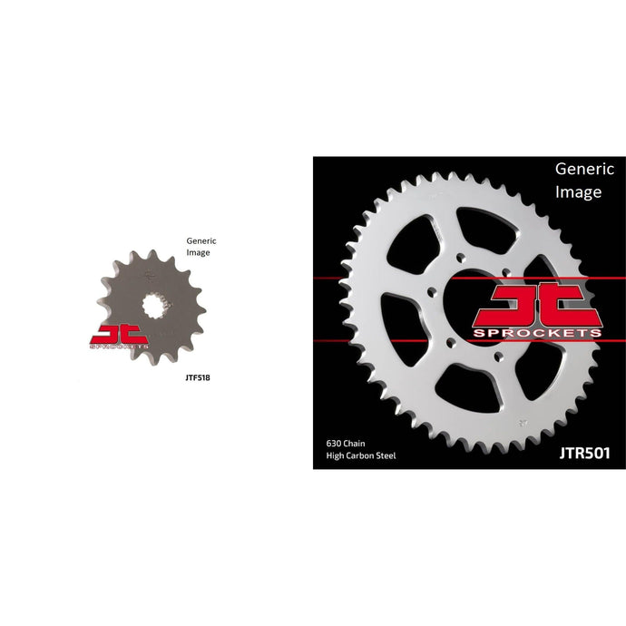 Front & Rear Sprocket Kit for Street KAWASAKI KZ750E 1980-1982