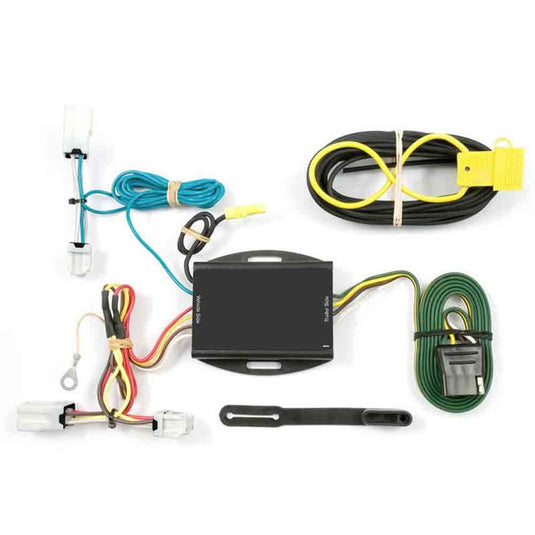T-Connector Custom Wiring Harness, 4-Way Flat Output fits 2007-15 Nissan Altima, 2004-15 Maxima and Select 2007-12 Sentra