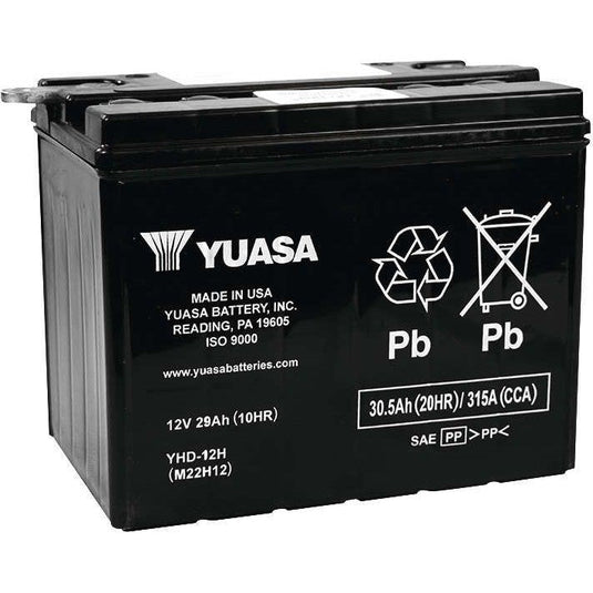 Yuasa 6V and 12V Standard Yumicron Battery - YUAM22H12