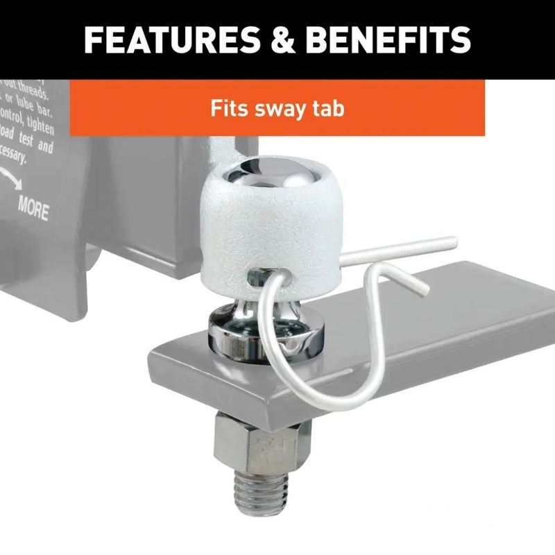 Load image into Gallery viewer, Replacement 1-1/4&quot; Sway Control Ball, 5/8&quot; Diameter x 1-3/4&quot; Long Shank
