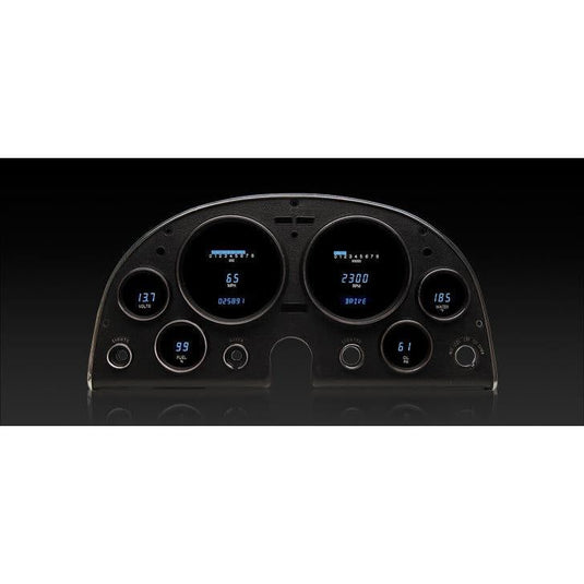 Dakota Digital 1963-1967 Chevrolet Corvette Series III Gauge Kit with Teal/Blue Display VFD3-63C-VETT-Z