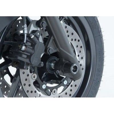 Load image into Gallery viewer, R&amp;G Racing Black Fork Protectors For 2013-2014 Yamaha XMAX 400 FP0144BK
