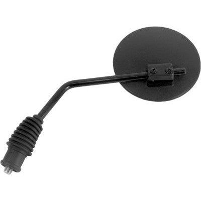 Emgo - 20-64580 - Universal Round Mirror, 10mm Thread - Either