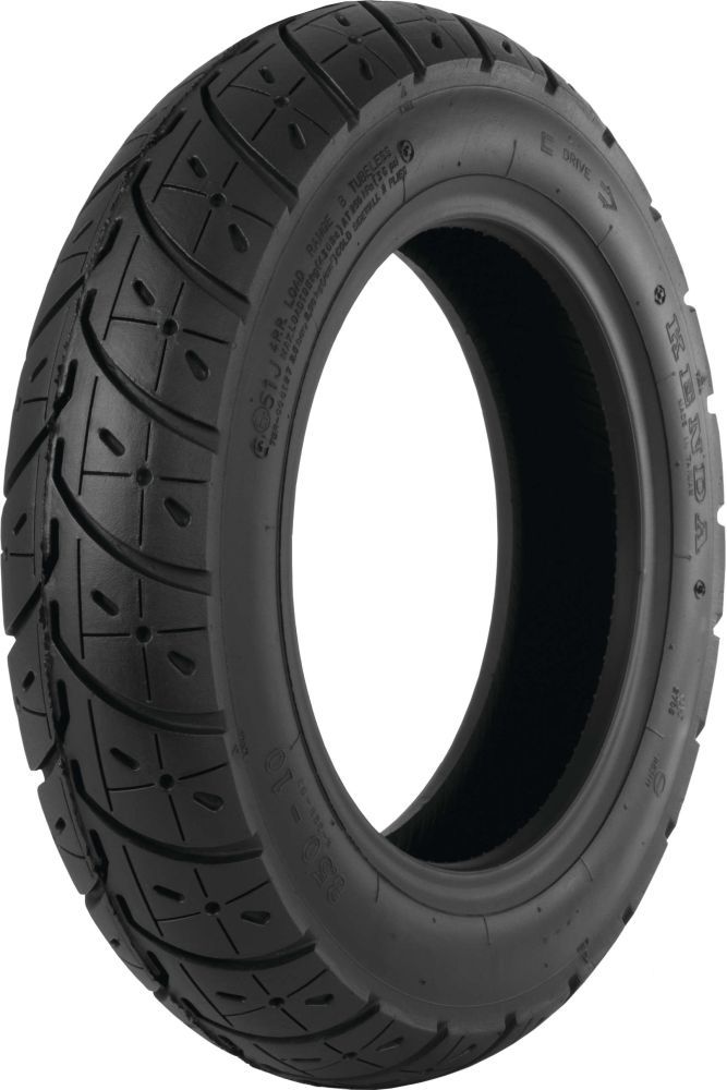 Load image into Gallery viewer, Kenda K329 Scooter Front/Rear Bias Tire (4 Ply) [90/90-10] 043291008B1

