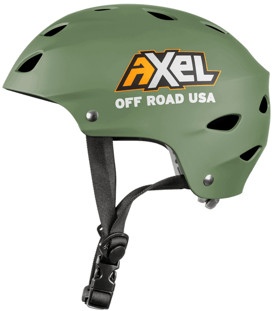 Axel Off Road USA Off Road Trail Helmet - Military Green Matte