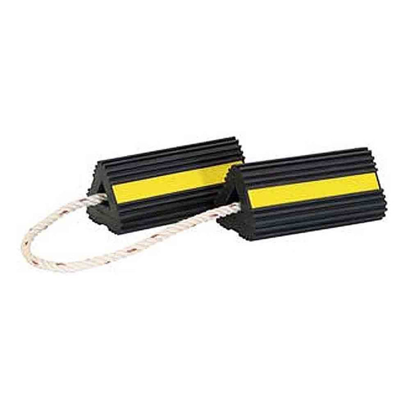 Load image into Gallery viewer, Rubber Wheel Chock Set - 1 Pair (2 Chocks)

