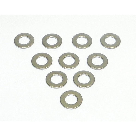 WSM Flat Washer 8mm Stainless - Pack Of 10 014-402