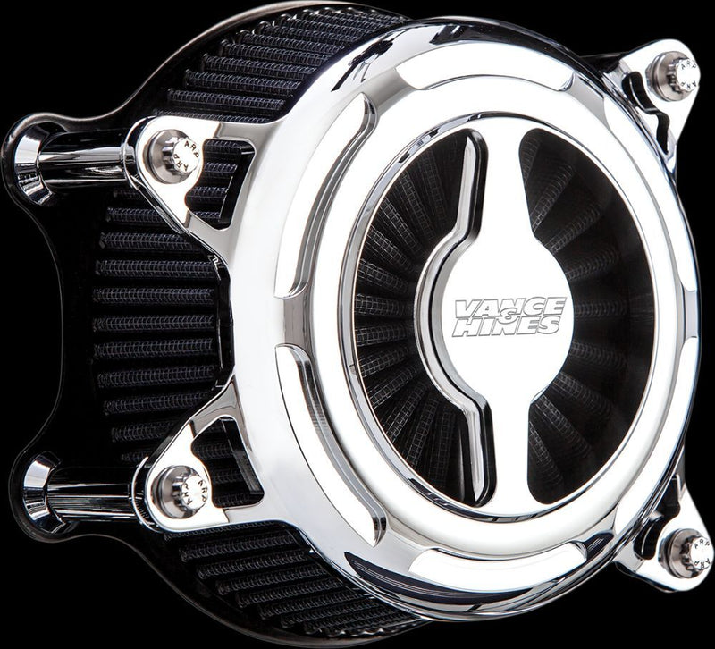 Load image into Gallery viewer, Vance and Hines VO2 Air Intake Blade Chrome 70395
