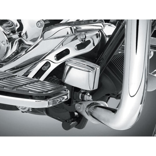 Harley FXSTD Softail Deuce 2000-2007Master Cylinder Cover Rear Chrome Kuryakyn