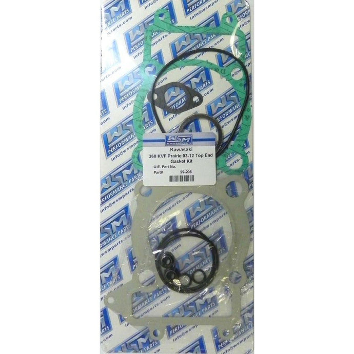 WSM Top End Gasket Kit For Kawasaki 360 Prairie 03-13 29-206