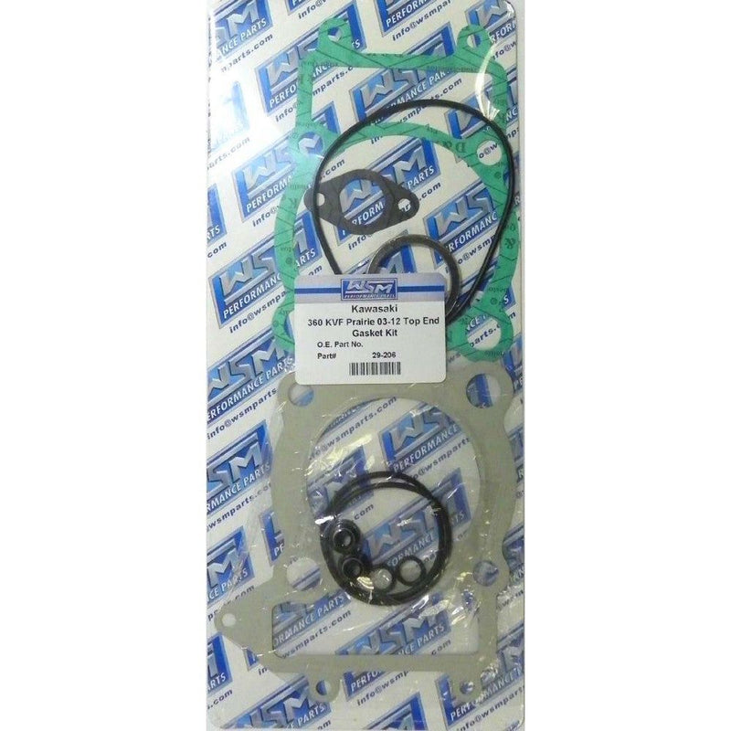 Load image into Gallery viewer, WSM Top End Gasket Kit For Kawasaki 360 Prairie 03-13 29-206
