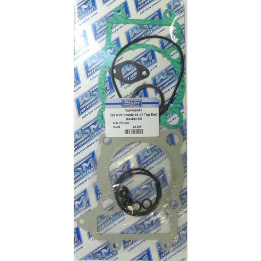 WSM Top End Gasket Kit For Kawasaki 360 Prairie 03-13 29-206