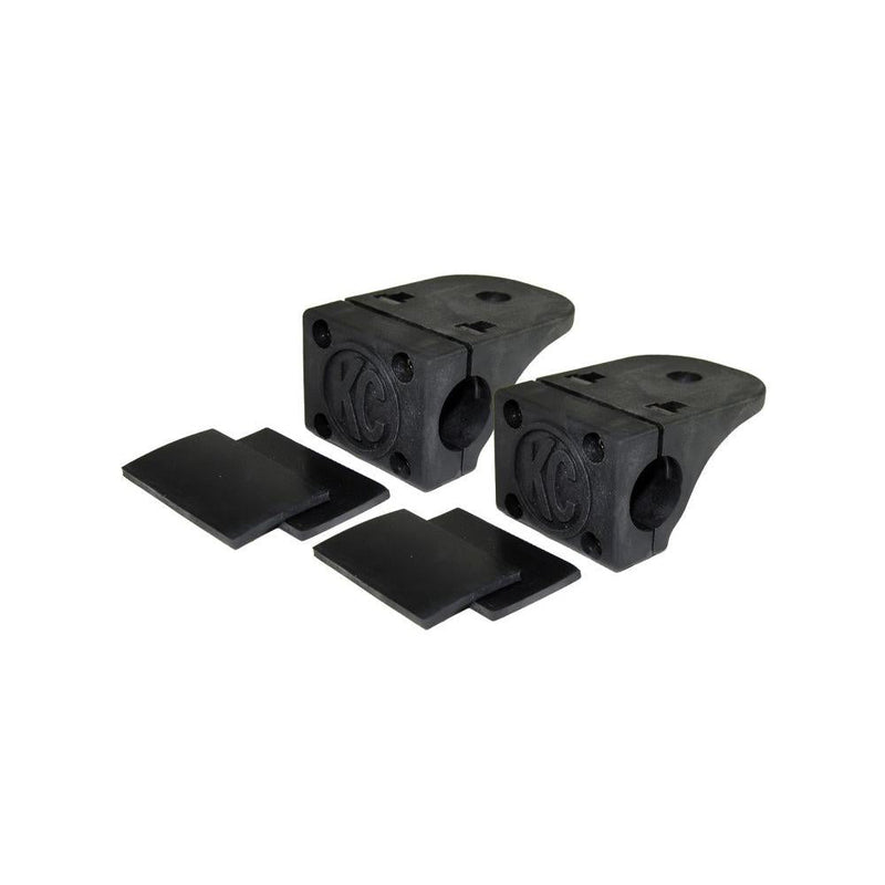 Load image into Gallery viewer, KC HiLiTES Bracket Set - Tube Clamp Light Mount - Rubber Adjustment Shims - 0.75" - 1.0"
