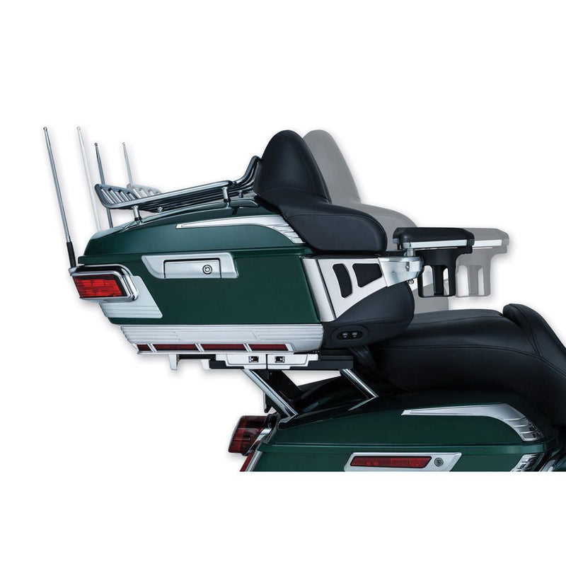 Load image into Gallery viewer, Kuryakyn Rear Back Adjustable Tour Pak Pack Relocator Harley Touring Bagger 14Up

