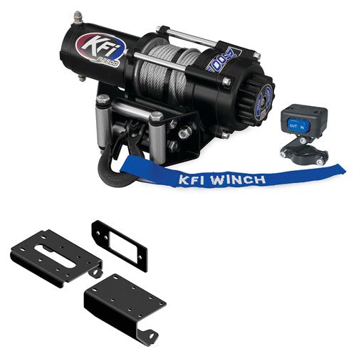 Load image into Gallery viewer, 2500lb KFI Winch Mount Combo Kit Can-Am 2016-2019 Defender (All Models) NEW
