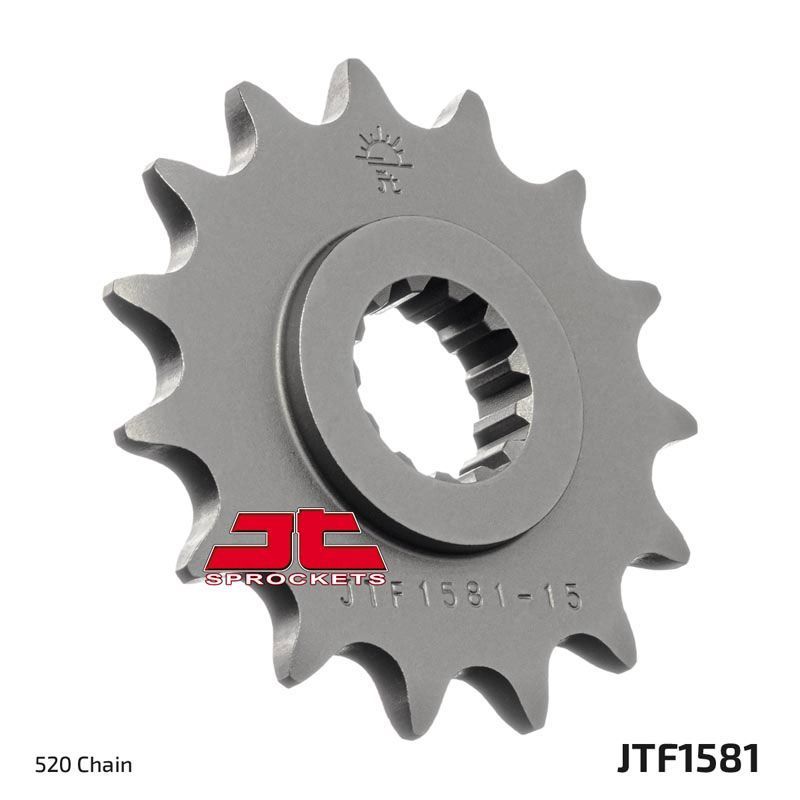 Load image into Gallery viewer, JT Sprockets Front Steel Sprocket 14 Tooth 14T 520 Chain JTF1581.14
