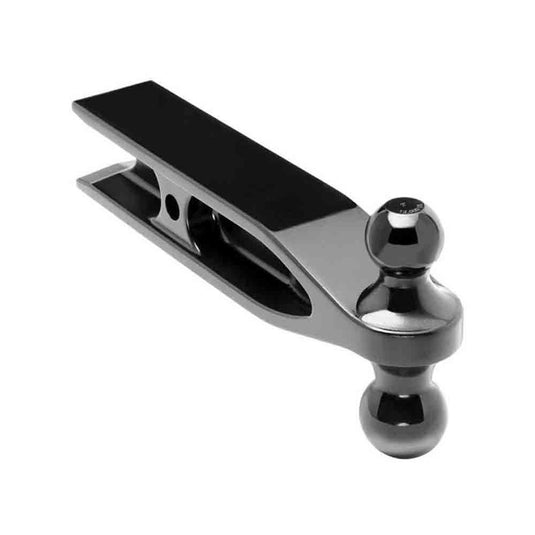 Super Titan Dual Ball, Trailer Hitch Ball Mount, (2 in., 2-5/16 in. Trailer Balls), Fits 3 in. Super Titan Receiver, 25,000 lbs. Capacity, Black