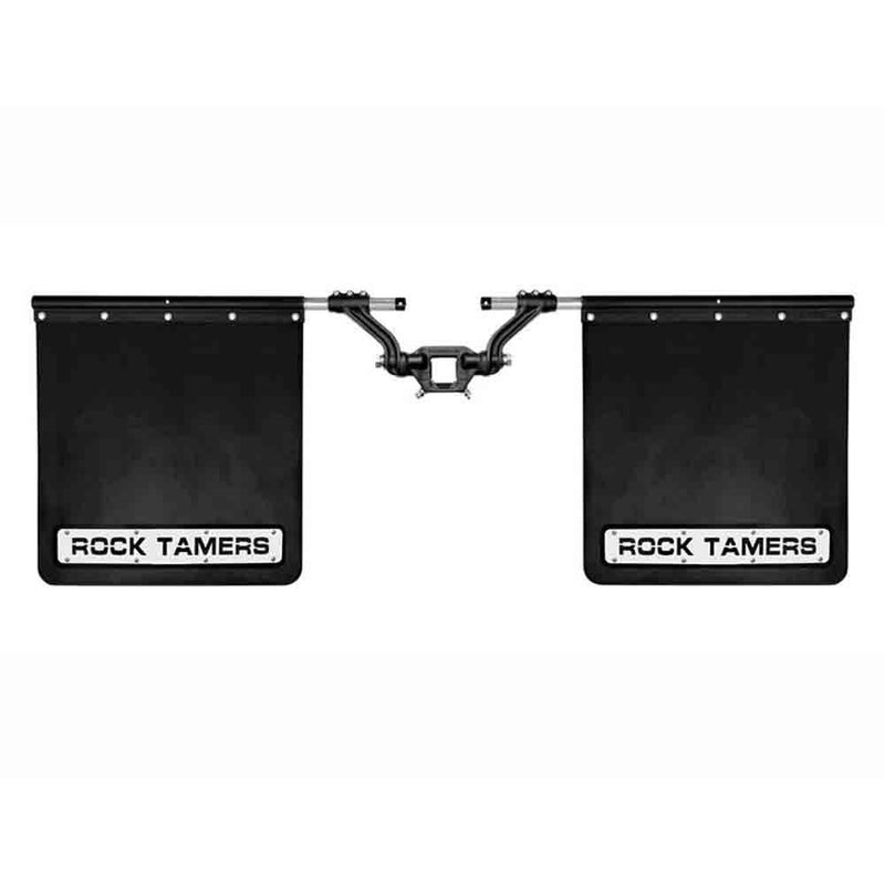 Load image into Gallery viewer, Rock Tamers Mud Flap System for 2 Inch Receiver Ball Mount
