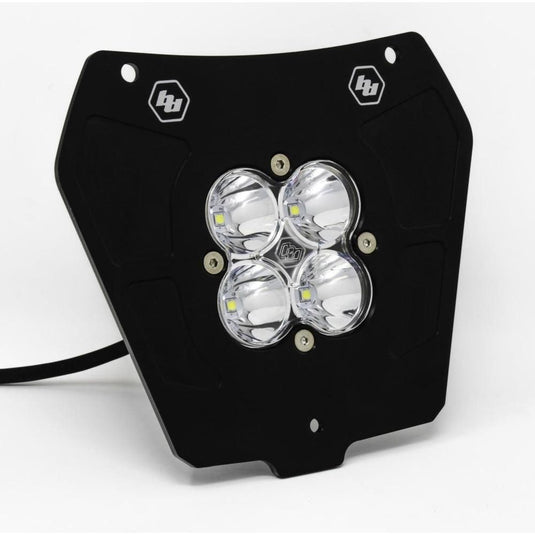 Baja Designs Headlight Kit Squadron Sport Series Spot Pattern Clear Lens 557081