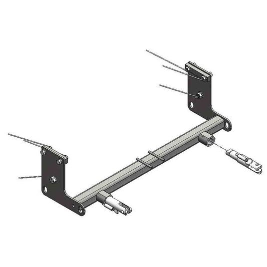 Blue Ox BX1134 Baseplate fits Select 2014-2018 Jeep Wrangler JK Models (see compatibility chart)