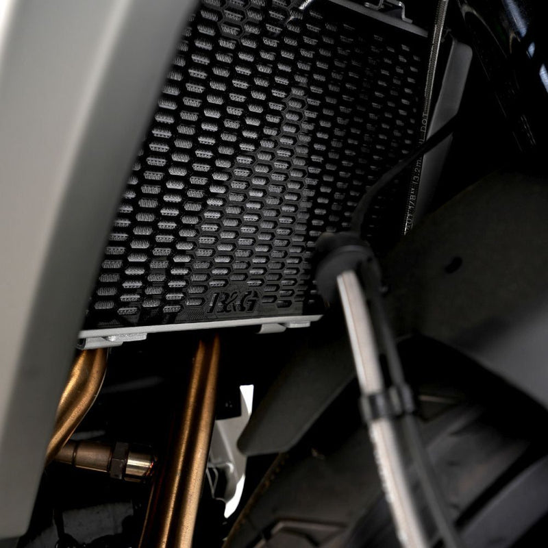 Load image into Gallery viewer, R&amp;G Racing Matt Black PRO Radiator Guard For 2019-2024 CF-Moto 650GT
