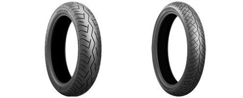 Load image into Gallery viewer, Bridgestone Front Rear 110/70-17 + 120/90-17 Battlax BT46 Motorcycle Tire Set
